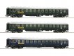 74127 Roco Set of 3 passenger cars Scharnow Reisen